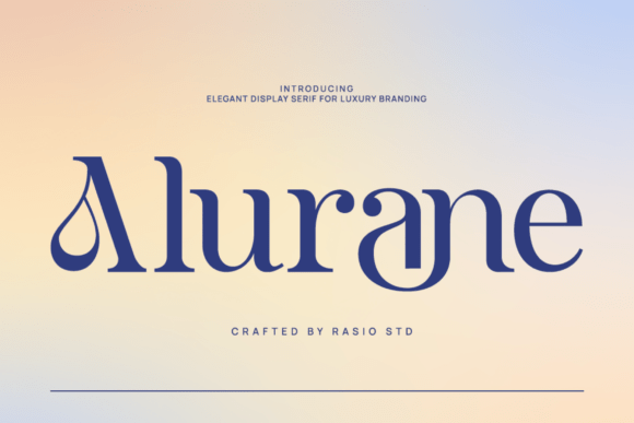 Alurane: A Serif Font That Elevates Brand Identity
