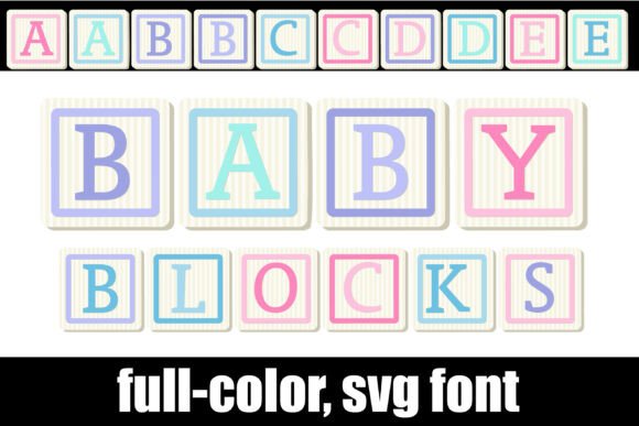 Baby Blocks Font for Modern Web Design