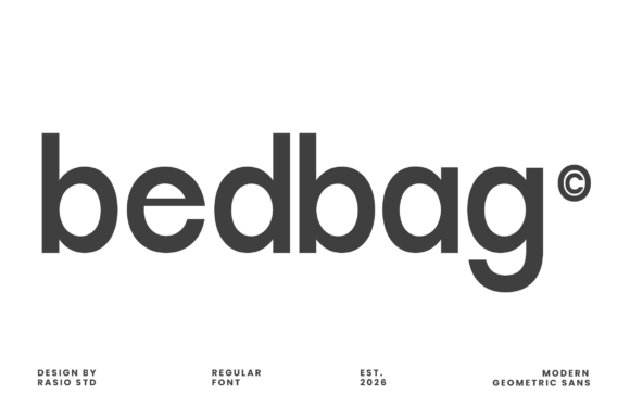 Bedbag: The Modern Font That Boosts Campaign Clarity