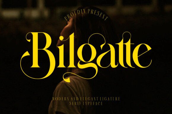 Bilgatte Serif Font for Handmade Creations