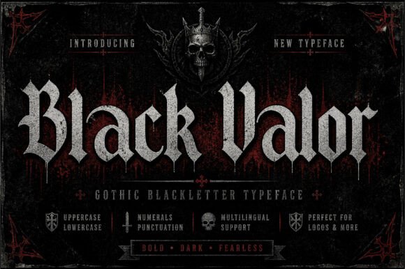 Black Valor: The Bold Font That Elevates Campaign Impact