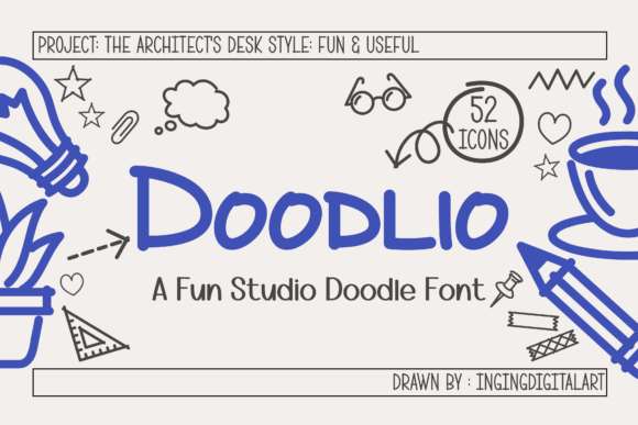 Doodlio: A Creative Font for Modern Campaigns