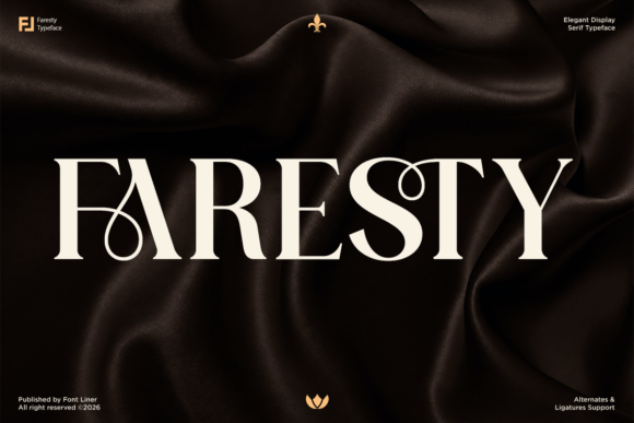 Faresty: A Timeless Serif Font for Editorial Excellence
