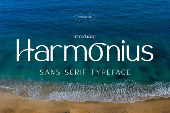 Harmonius: A Modern Sans Serif Font for Creative Branding