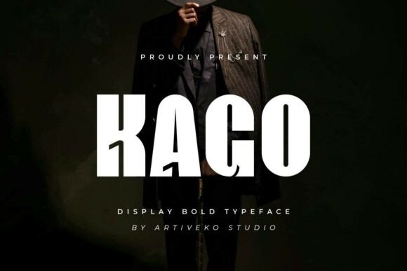 Kago: A Bold Display Sans Serif for Web Design