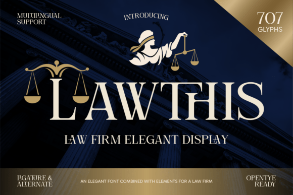 Lawthis: A Serif Font That Elevates Your Brand