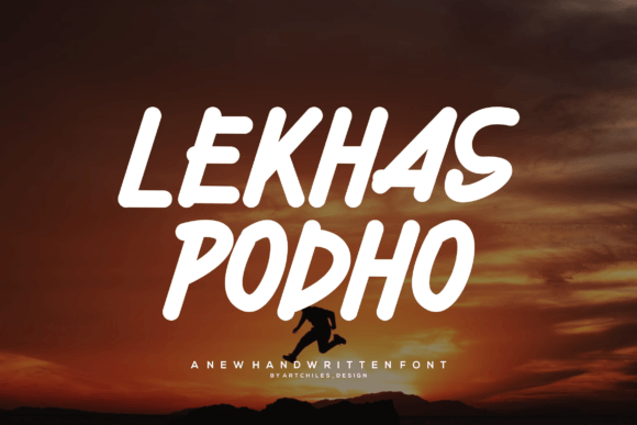 Lekhas Podho: A Modern Script Font for Branding