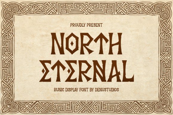 North Eternal: A Bold Font for Strong Branding