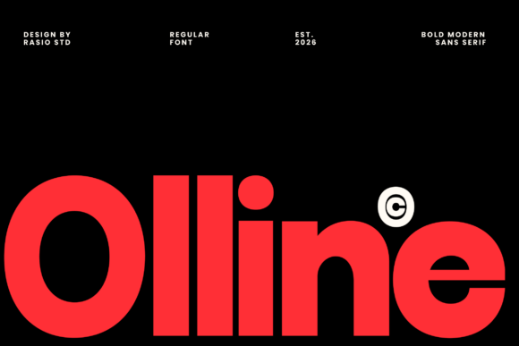 Olline: A Modern Sans Serif Font for Web Design