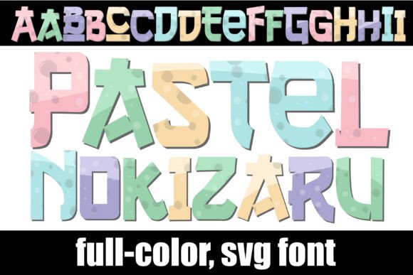 Pastel Nokizaru: A Playful Typeface for Modern Editorial Design