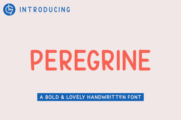 Peregrine: A Handwritten Font That Stands Out