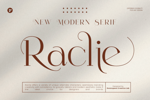 Raclie: A Timeless Serif Font for Elegant Editorial Design