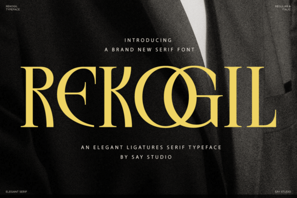 Rekogil: A Serif Font That Elevates Editorial Design