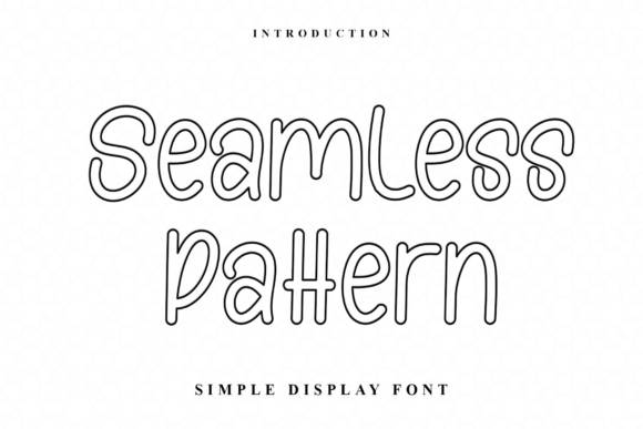 Seamless Pattern: A Versatile Sans Serif for Modern Design