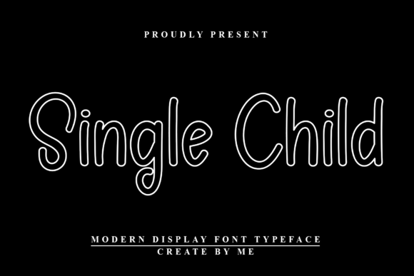 Single Child Font for Web Projects